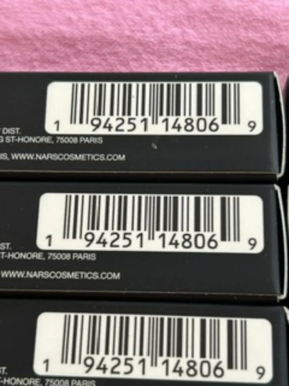 NARS Set of 8 Afterglow Lip Shine Lip Gloss 8 count